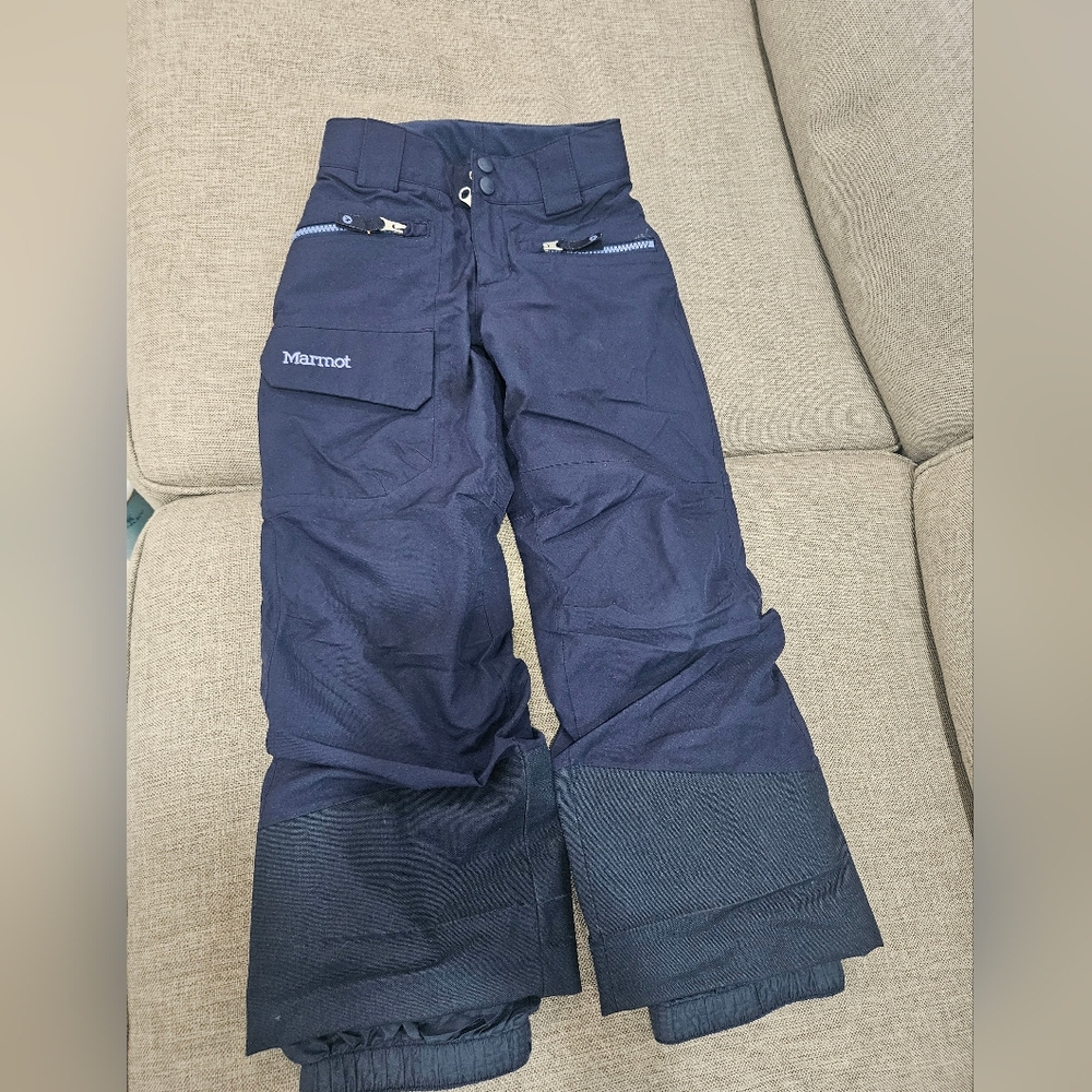 Marmot Kids' Navy Snow Pants